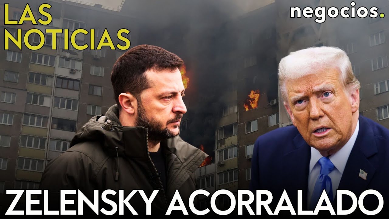 LAS NOTICIAS: Trump acorrala a Zelensky, explosión en consulado ruso en Francia y alerta en Ucrania
