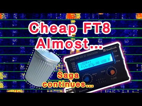 Ham Geek USDX SDR HF Transceiver Bluetooth over FT8 issues