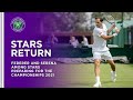 Roger Federer And Serena Williams Back At Wimbledon