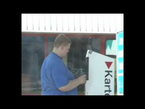 Defekte SB-Tankstelle