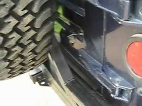 Overview: TheDirtWorx bumper and tire carrier after install thoughts and views