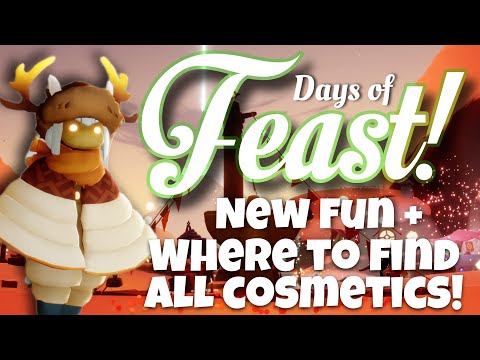 Days of Feast 2023 - Complete Event Guide! All Cosmetics + Event Shops - Sky CotL - nastymold