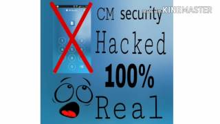 How to hack cm security 100%real