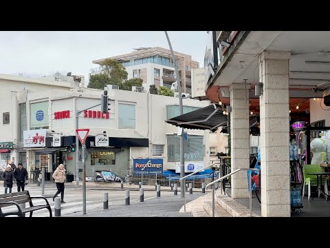 Haifa, Louis Promenade | City Walk | Friday Afternoon | Israel, 4K 60fps Walking Tour