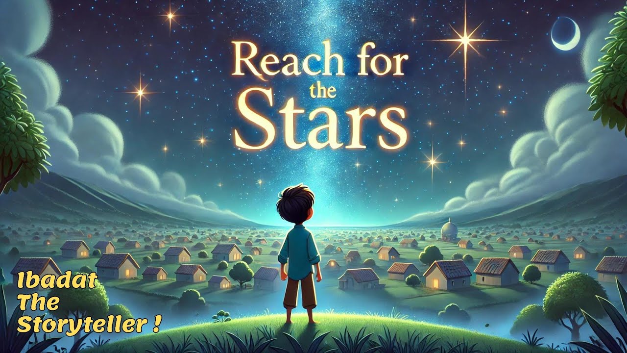 Learn English Through Story : Reach for the Stars! Ibadat The Storyteller @kidshut