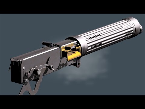 Vickers Mk1 Machine Gun - Inner Details (HD)