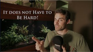 Near Maintenance-Free Aquarium Upkeep | My Final Aquarium Video