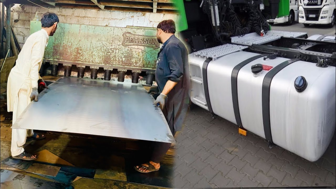 Watch How can we make 1000 litre Custom Fuel Tank of Heavy duty Truck with the sheets of metal Now How can we make 1000 litre Custom Fuel Tank of Heavy duty Truck with the sheets of metal