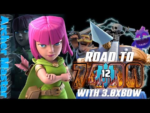 Top Ladder to 7400 with 3.0 Xbow at 12 Level!!