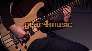 Video thumbnail for Oregon 6 String Bass Guitar by Gear4music (Performance) by Gear4music Guitars