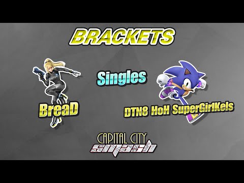 Capital City Smash - Singles - BreaD vs DTN8| HoH| SuperGirlKels
