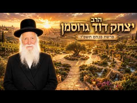 הרב יצחק דוד גרוסמן | פרשת פנחס תשפ"ו (2026) | עלונימייל