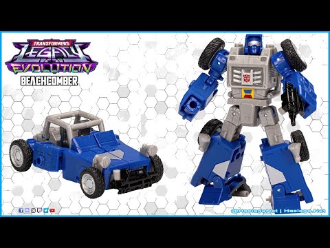 Golden Lagoon... #Transformers Legacy Evolution Deluxe Beachcomber & Paradise Parakeet | HNE Toys