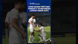 Timnas U-19 Indonesia Ungguli Timor Leste di Babak I, Jens Raven Brace, Figo Cetak Gol Roket