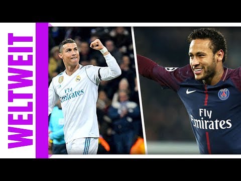 Real Madrid vs. Paris St. Germain | Duell der Super-Stars: Ronaldo gegen Neymar