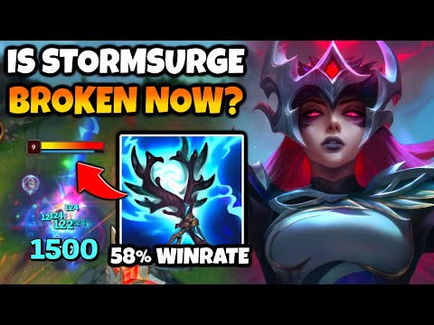 STORMSURGE FIRST after the BUFFS is SO STRONG on SYNDRA right now