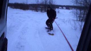 preview picture of video 'snowboard 24 02 2013 Bojano'