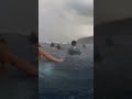 The insane wave take off shocks other surfers