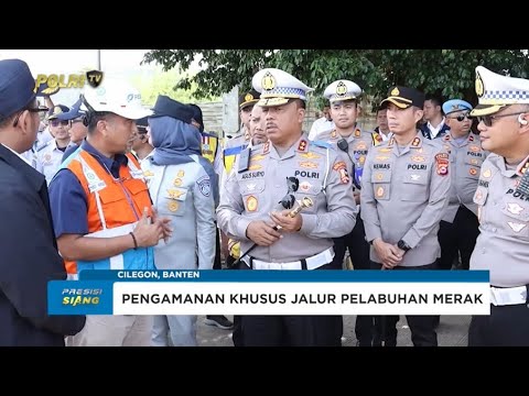 APEL GELAR PASUKAN DALAM RANGKA OPERASI KETUPAT MAUNG TAHUN 2025 POLRES CILEGON POLDA BANTEN