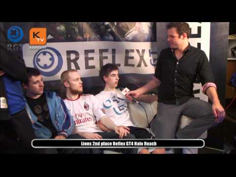 Interview with Lions after their second place at - Halo Reach Reflex GT4