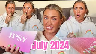 IPSY JULY 2024 BOXYCHARM BY IPSY UNBOXING | IPSY GLAMBAG UNBOXING | HOTMESS MOMMA MD