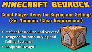 Count Player Items for Buying/Selling Systems! (Create a Minimum 