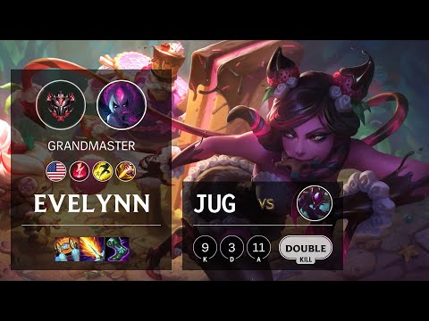 Evelynn Jungle vs Kha'Zix - NA Grandmaster Patch 11.4