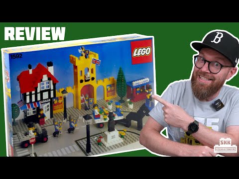 Rare & beautiful - Castle and City in one set: LEGO® 1592 Town Square from 1980 [Review]