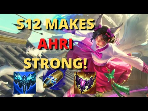 PRESEASON 12 CHANGES + NEW DINASTY AHRI SPLASH ART  AND CHROMA | Ahri Gameplay