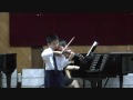 9 years old Roger Sun plays violin "Meditation de ...