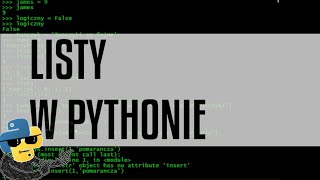 Czym są listy? [Python] odc. 14 z serii podstaw Pythona