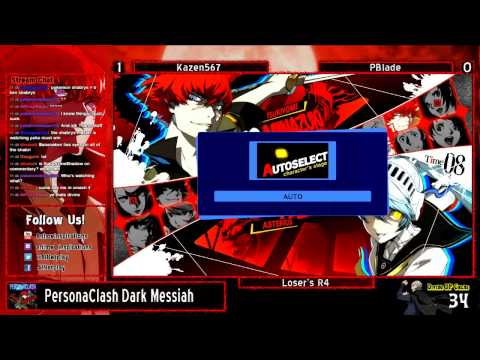 PersonaClash Dark Messiah - P4AU - Loser's R4 - Kazen567 vs. PBlade
