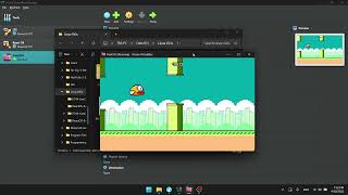 Flappy Bird on FreeDOS 1.4