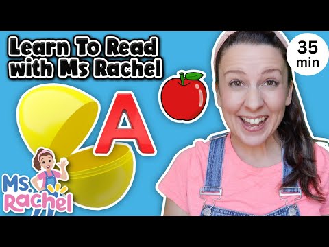 Learn with Ms Rachel - Phonics Song - Learn to Read - Preschool Learning - Kids Songs & Videos