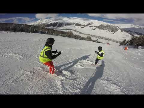 niewidomi  na nartach krzysztof 2018 blind on ski