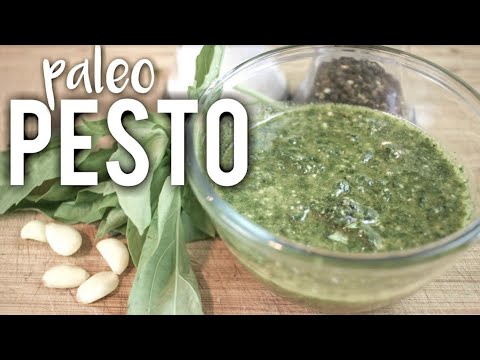 HOW TO MAKE PALEO PESTO SAUCE