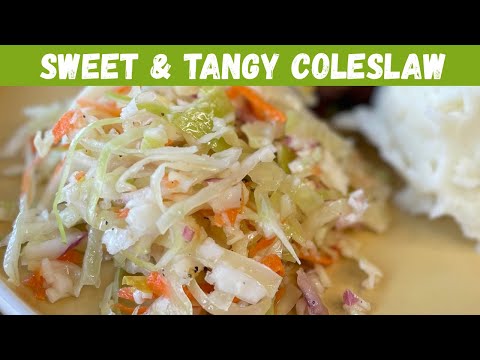 Tangy cabbage slaw video thumbnail