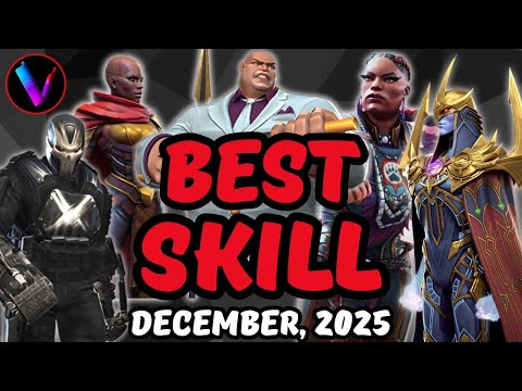 Top 10 Best Skill Champions in MCoC Ranked - Vega's Top 10 Skill Class Tier List