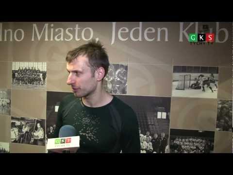 1/4 play off: GKS Tychy - Aksam Unia Oświęcim k.4:5. Pomeczowa wypowiedź Łukasza Sokoła.