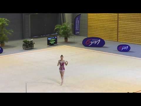 Mélanie Jamard massues - Nat B 18 ans et + - France Chambéry 2017