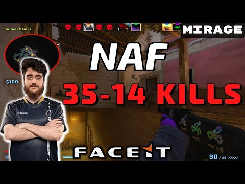 CSGO POV NAF (35-14) Mirage 𝙒𝙞𝙣 (16-14) / Faceit 26.01.2023