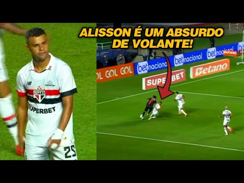 ALISSON TÁ VOANDO JOGANDO FÁCIL NO MEIO-CAMPO SPFC! | Alisson vs RB Bragantino (06/07/24) by IRFHD