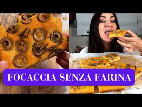 FOCACCIA SOFFICE SENZA FARINA - (Ricetta SENZA GLUTINE)| Diana&Alessio