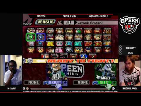 Smash @ TTH - [ePG] Punk Panda (Wolf) Vs. DBsammy (Luigi) - Project M (Winners)