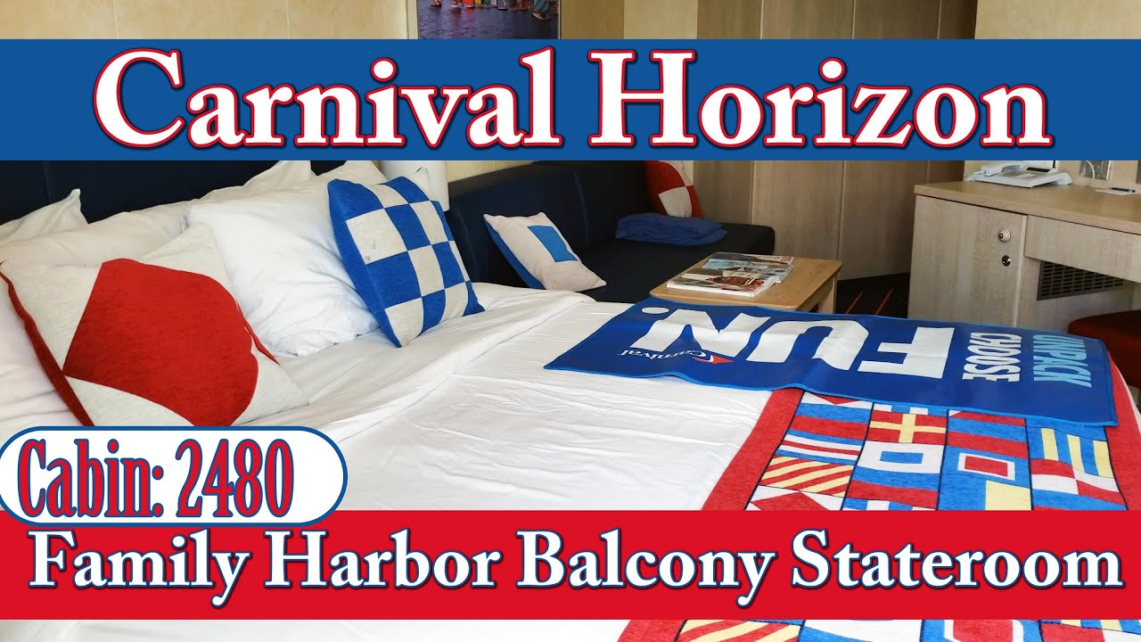 Carnival Horizon - Cabin 2480 - Video 2