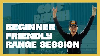 First driving range session made EASY | Beginner Golfer