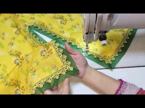 New Popular and Stylish Kurti Side Slits & Daman Design With Organza Fabric & Lace 