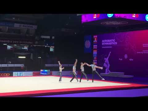 Germany Senior Mens Group Dynamic Routine
