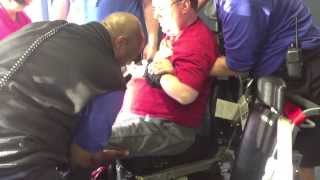 preview picture of video 'SCI-FIT Pleasanton 925.846.1848-Wheelchair Transferring in an Airplane'