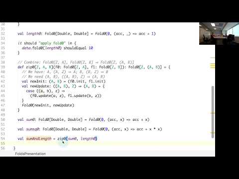 Functional programming, chapter 8. Addendum to part 1: Combining `fold` operations